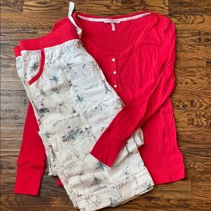 Victoria’s Secret PJ Set Size L Pant Length Short